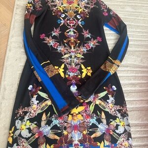 Clover Canyon Multicolor Floral Long Sleeve Dress